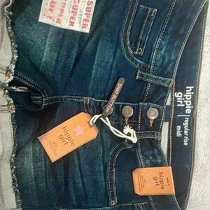 NWT Hippie Girl Midi Regular rise jeans